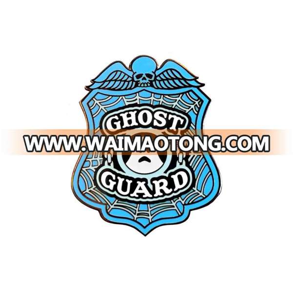 custom lapel pin ghost guard badge